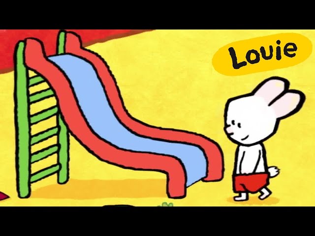 Rutsche - Louie, mal mir ein rutsche | Lebendige bildungs malen für kinder