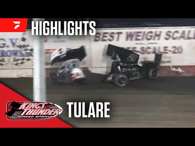 Kings of Thunder 360 Sprints at Tulare Thunderbowl Raceway 11/20/24 | Highlights