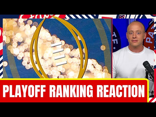 College Football Playoff Rankings - Josh Pate REACTION