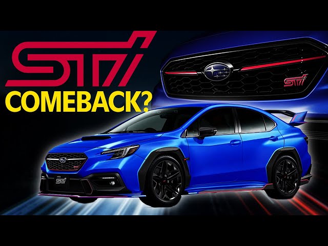 Why Subaru needs the STI to Return