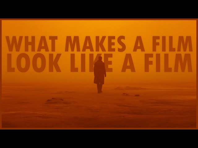 What Makes a Film Look Like a Film?