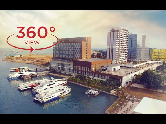 VR 360° | Sunset in Harbour Bay Batam Island (4K) ~ BATAM