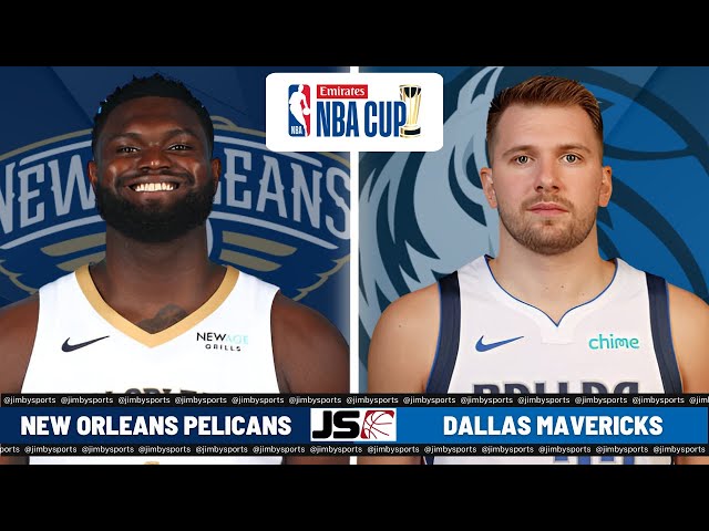 NEW ORLEANS PELICANS VS DALLAS MAVERICKS | NBA Live Scoreboard 2024