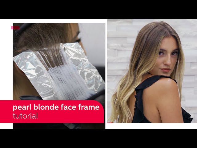 Pearl Blonde Face Framing Highlights Tutorial | Wella Professionals