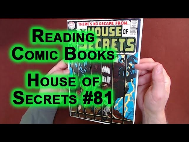 Reading Comic Books: House of Secrets #81, DC Comics, 1969, Mystery, Abel [Horror Halloween ASMR]