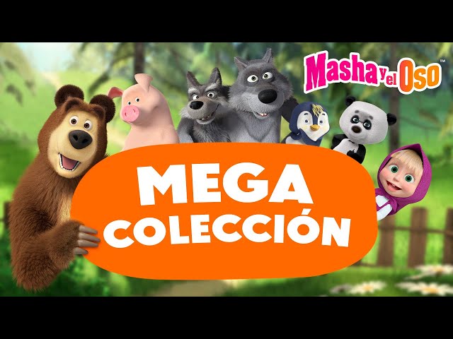 Masha y el Oso ⭐MEGA colección⭐ Colección de la amistad 🤗🥰 Dibujos animados 🎬 Masha and the Bear