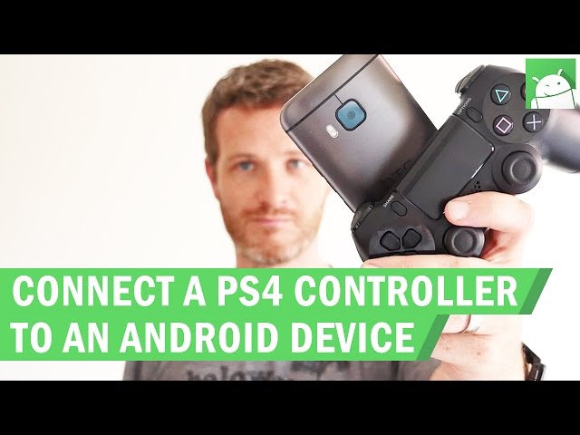 How to connect a PS4 controller to an Android device (no root)