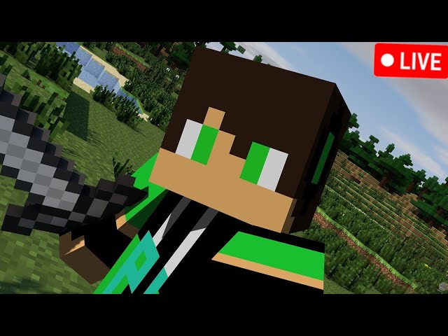 Jogando Minecraft até madrugada? Com os inscritos 🔴 ao vivo