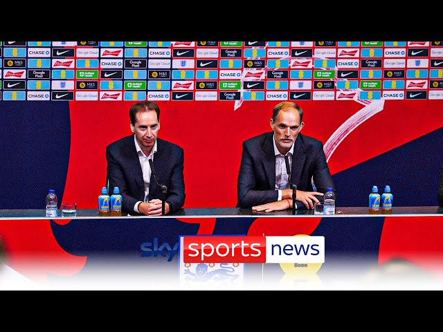 LIVE! Thomas Tuchel England news conference!