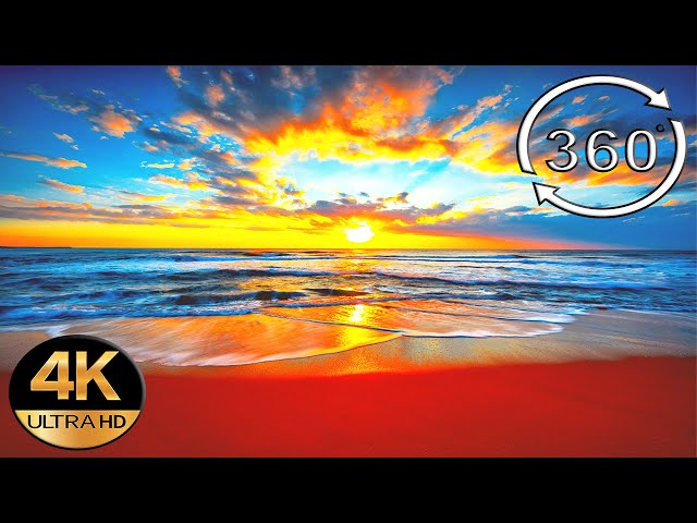 360° Beautiful Good Morning Music 4K Virtual Nature