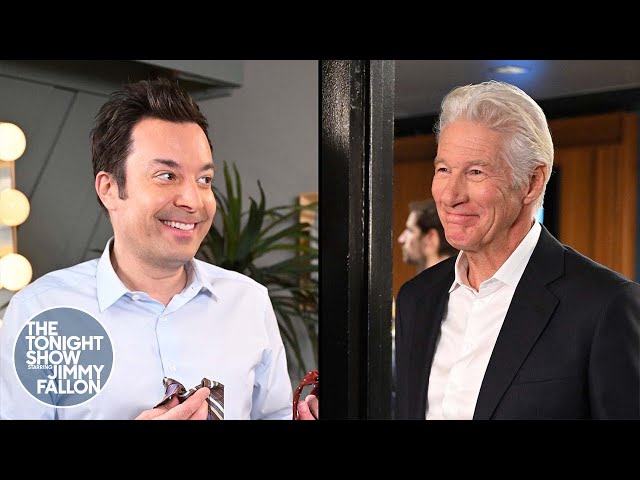 Richard Gere Gives Jimmy a Makeover (Cold Open) | The Tonight Show Starring Jimmy Fallon