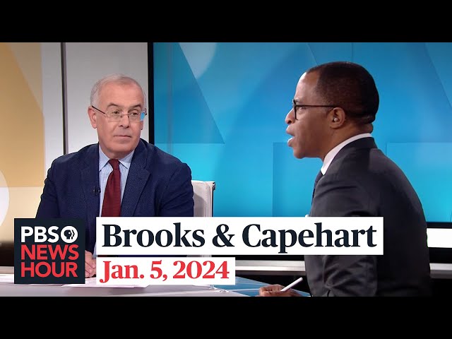 Brooks and Capehart on Supreme Court deciding if Trump can remain on ballots