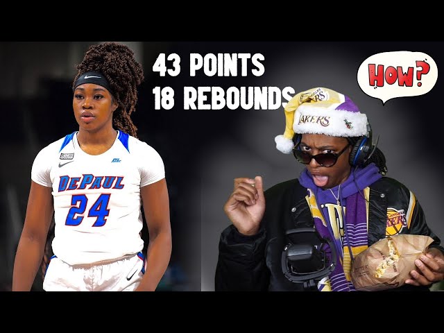 ANEESAH MORROW CAREER HIGH 41 POINTS & 18 REBOUNDS! HOW MANY RECORDS CAN SHE BREAK IN ONE SEASON?!