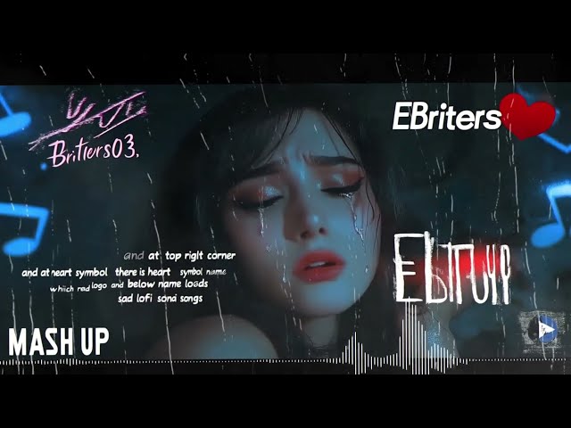 Bollywood Sad Songs lo-fi hip hop beats | Sad break up song | Alone lofi songs || Love songs