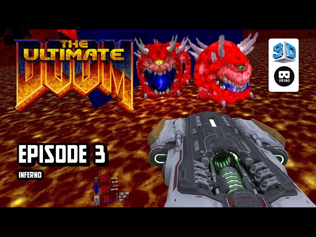 【gzdoomvr】DooM: Inferno【VR180 8K 3D】