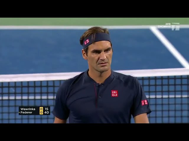 Cincinnati 2018 QF - R.Federer vs S.Wawrinka Highlights