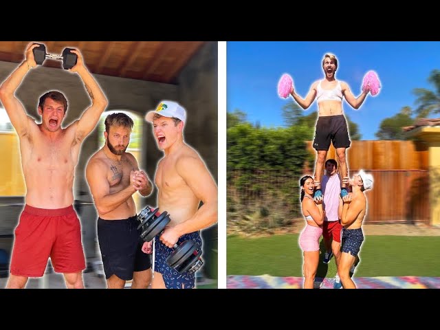 Turning GYM BROS into CHEERLEADERS!