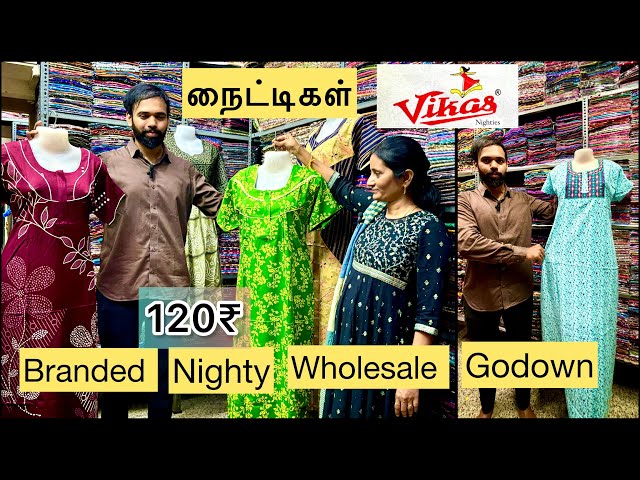 Big Branded Nighty wholesale in Chennai Godown, Latest Nighty, New collection