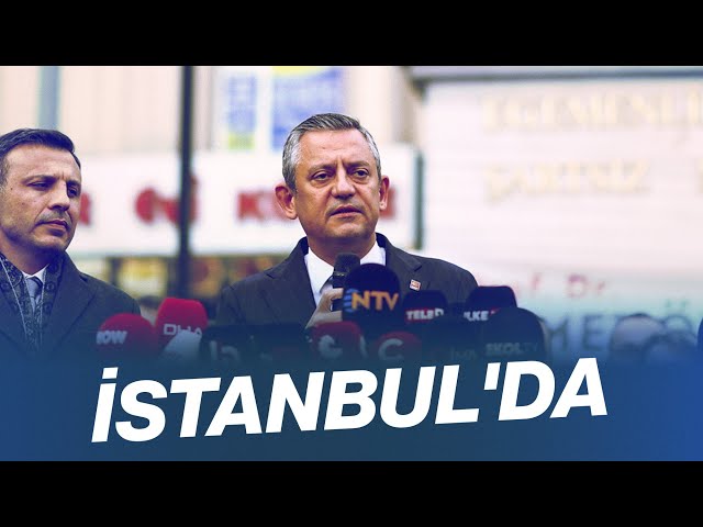 CHP GENEL BAŞKANI ÖZGÜR ÖZEL İSTANBUL’DA 18/11/2024