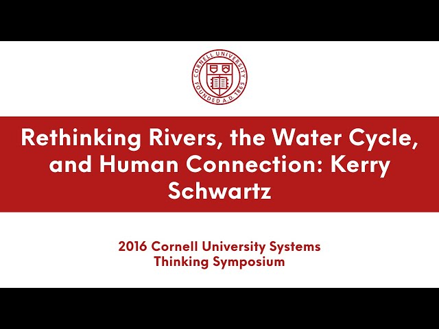 Kerry Schwartz presents a systems thinking case study on the water cycle | Academic Conferences