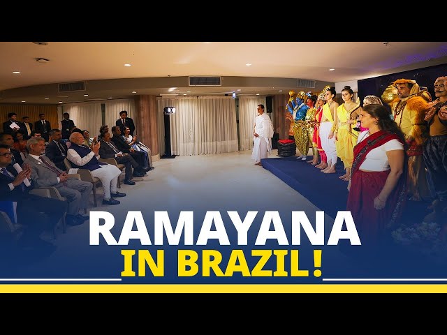 LIVE: PM Modi witnesses Ramayana performance in Rio de Janeiro, Brazil