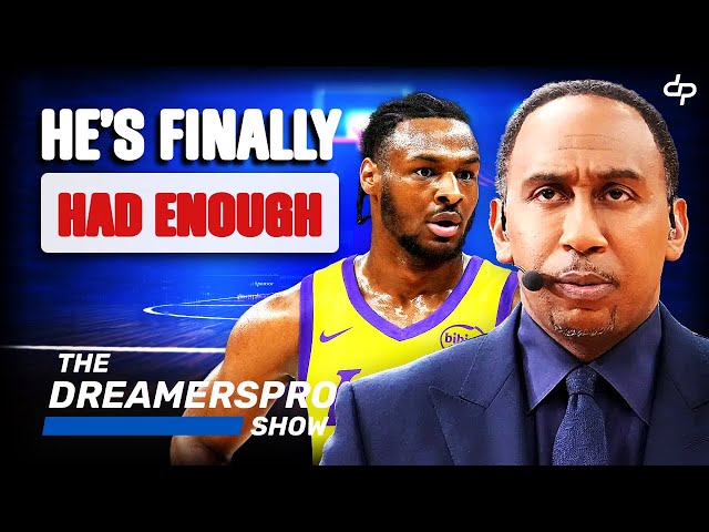 Stephen A Smith Calls Out Bronny James For His Willingness To Be Treated Like A Baby By Lebron James