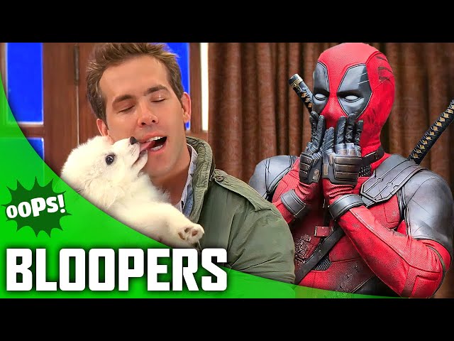 RYAN REYNOLDS | Epic Bloopers, Funniest Gags and Outtakes Ever