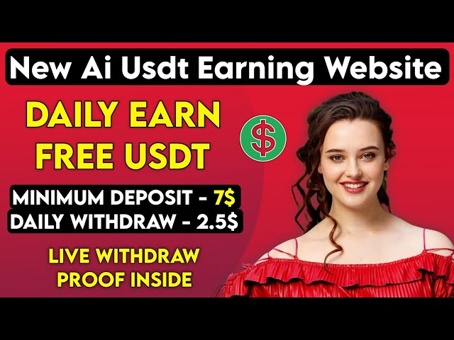 New Usdt Earning Site Usd Mining Site 2024 Best Investment Usdt Earning Website