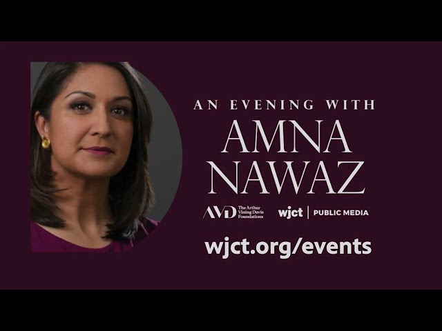 An Evening with Amna Nawaz host of PBS Newhour