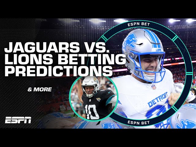 NFL BETTING PICKS: Jaguars vs. Lions, Ravens vs. Steelers & MORE 🤑 | ESPN BET Live