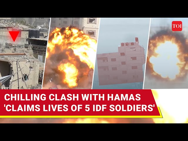 '5 More IDF Soldiers Killed': Hamas 'Inflicts Fresh Losses' On Israeli Army In Northern Gaza