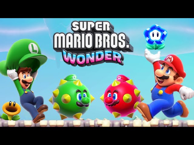 Super Mario Bros. Wonder The Movie - Full Game 2-Player Walkthrough