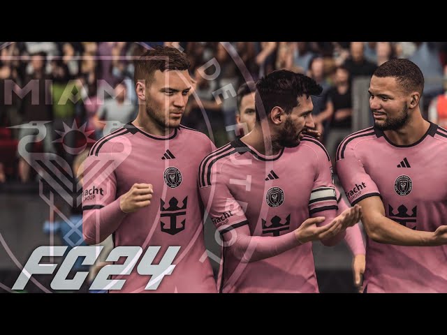 FC24 Gameplay:- Inter Miami vs FC Barcelona | Messi Faces His Former Club! {4K60FPS}