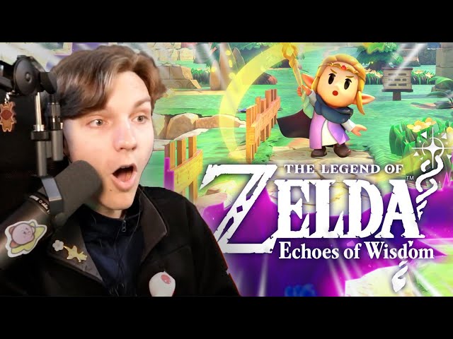 Haha Legend of Link Joke... || Zelda: Echoes of Wisdom Reaction!