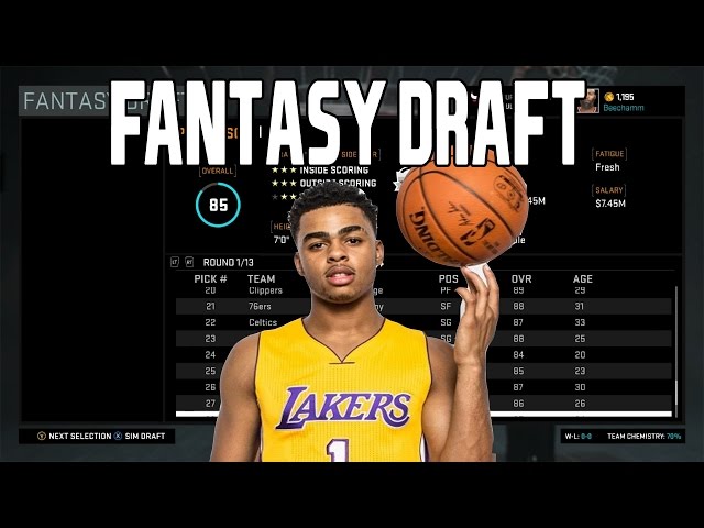 NBA 2K16 Rebuilding Challenge | 30th Pick Fantasy Draft Challenge | KOT4Q