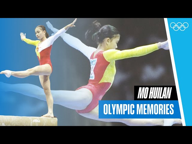 🇨🇳 🤸🏼‍♀️Mo Huilan's Amazing Olympic Highlights: Winning Silver at the 1996 Atlanta Games! 🥈