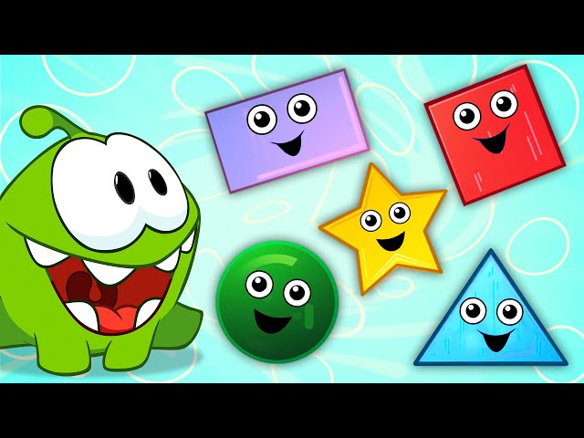 Learn Different Shapes With Om Nom | Nursery Rhymes and Kids Songs | Learn With Om Nom