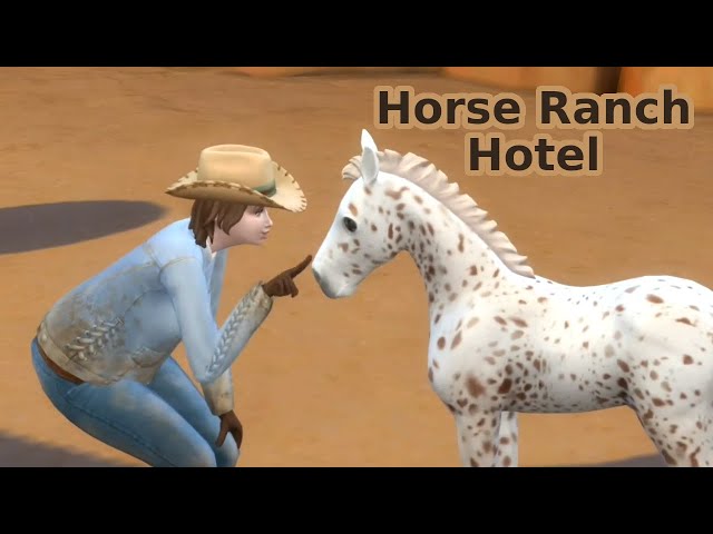 Baby Horses are sooo cute | Horse Ranch Hotel | Sims 4 videos