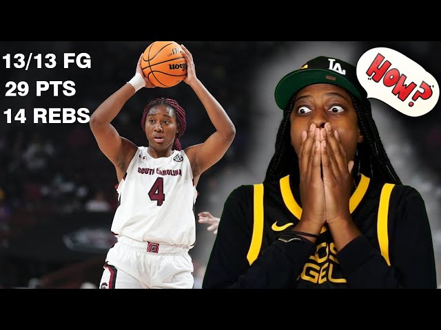 REACTING TO ALIYAH BOSTONS PERFECT GAME! SHE MAY BE A ROBOT, IT WAS A LITTLE TOO GOOD...🤨