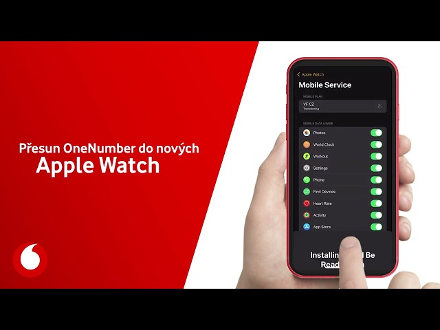 Přesun OneNumber do jiných Apple Watch