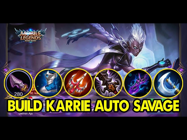 BUILD KARRIE LANGSUNG SAVAGE (2019) !