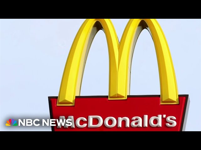 CDC investigating E. Coli outbreak linked to McDonalds burger that killed one person