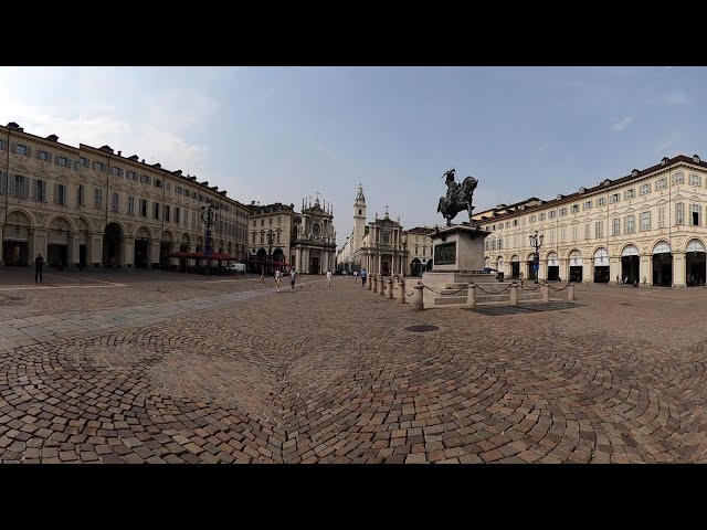 360 Degrees Views of Turin, Torino, Italy