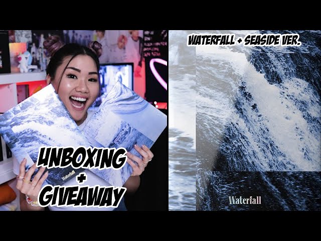 [UNBOXING WITH JAS!] B.I 1ST FULL ALBUM-WATERFALL (WATERFALL + SEASIDE VER.) UNBOXING + GIVEAWAY!!