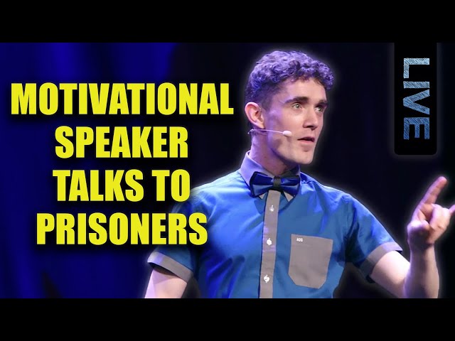 A Motivational Speaker gives a Talk to Prisoners - Live Sketch Comedy