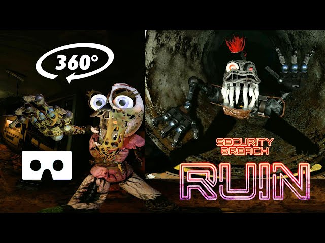 360° VR FNAF Security Breach RUIN DLC - Virtual Reality Experience