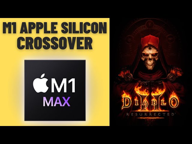 Diablo 2 Resurrected (CrossOver nightly) - MacBook Pro 2021 M1 Max 32 GB