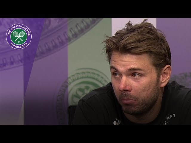 Stan Wawrinka Wimbledon 2017 first round press conference