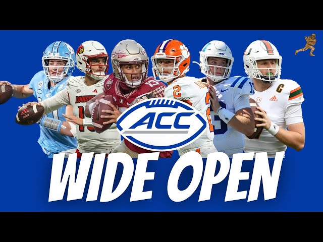 WHO WILL WIN THE ACC? | ACC FOOTBALL IS WIDE OPEN