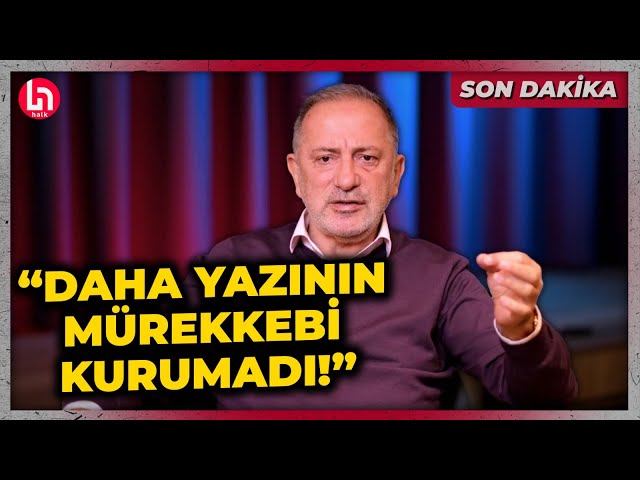 SON DAKİKA! Hakkında soruşturma başlatılan Fatih Altaylı'dan Halk TV'ye açıklama! "BU NE ACELE?"